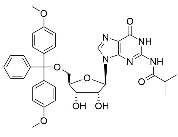 5'-O-(4,4'-二甲氧基三苯甲基)-N2-異丁?；?2'-鳥苷
